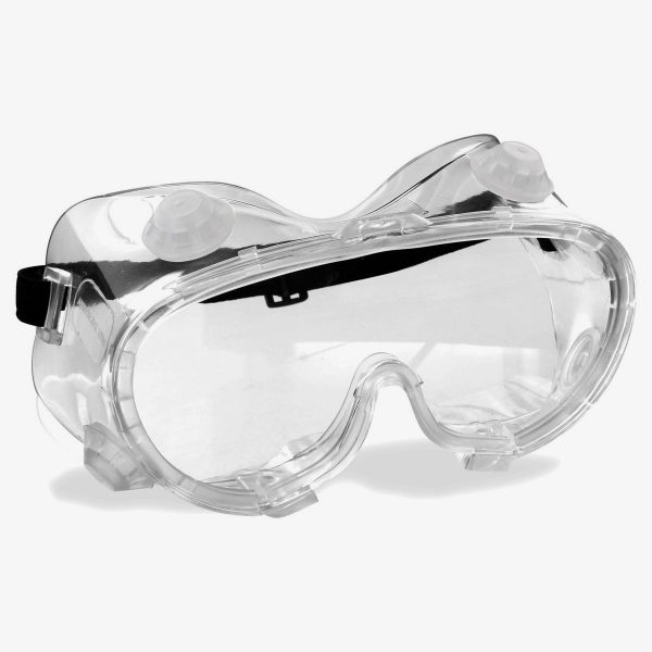 Rugged Blue Economy Safety Goggles Red Apple Solutions